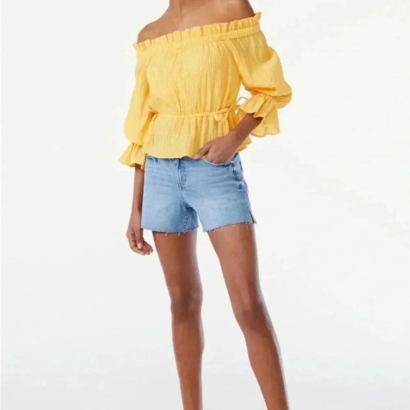 SCOOP WOMEN’S OFF THE SHOULDER TOP WITH ADJUSTABLE WAIST SIZE XL - Picture 7 of 11